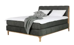 uno Boxspringbett Kaisa | Grau, 160 cm | Möbel Höffner