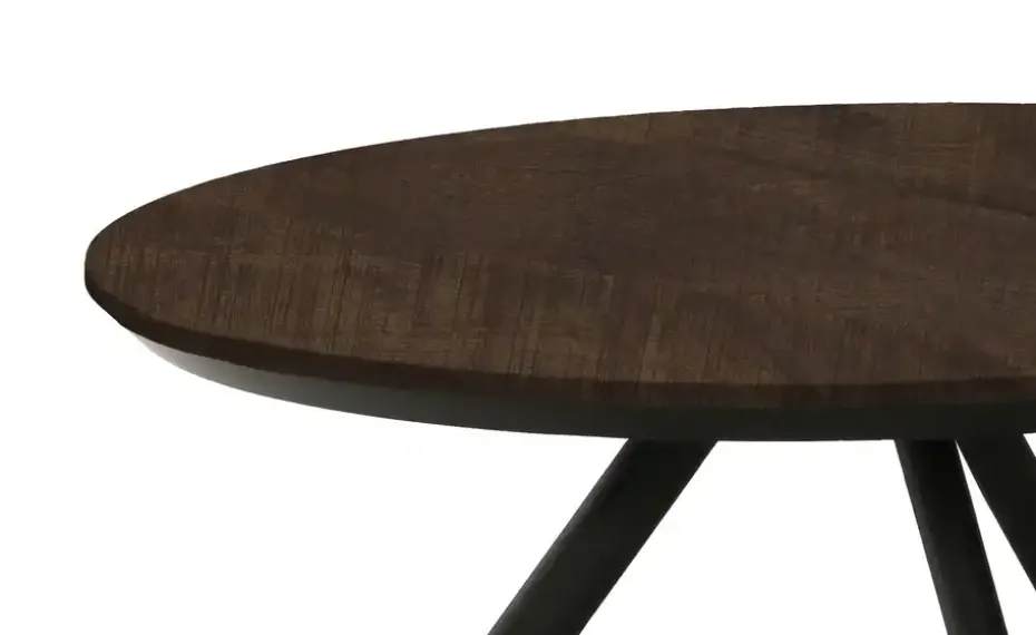 uno Couchtisch 2er-Set Hayley | Mango (Nachbildung), Dunkelbraun