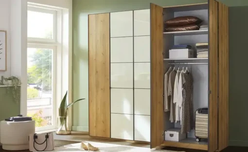 uno Drehtürenschrank, 5-türig Nefi | ohne Passepartoutrahmen