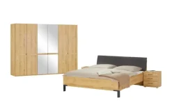 uno Drehtürenschrank, 6-türig mit Spiegeltüren Caballo