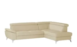 uno Ecksofa Apollo | Beige, rechts | Möbel Höffner