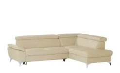 uno Ecksofa Apollo | Beige, rechts | Möbel Höffner