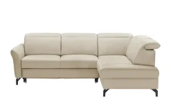 uno Ecksofa Basel | Ecru, rechts | Möbel Höffner