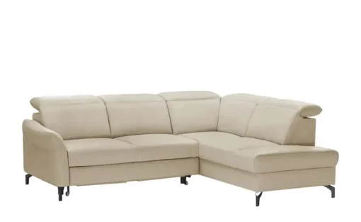 uno Ecksofa Basel | Ecru, rechts | Möbel Höffner