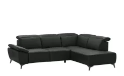uno Ecksofa Belfast | Schwarz, Grundfunktion | Höffner