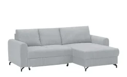 uno Ecksofa Cord Latina | Hellgrau, rechts | Höffner