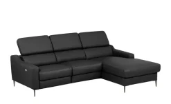 uno Ecksofa Malmo | Schwarz, rechts | Möbel Höffner