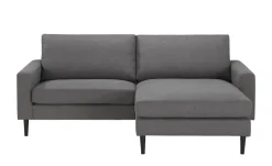 uno Ecksofa Milano | Webstoff, Anthrazit | Höffner
