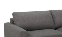 uno Ecksofa Milano | Webstoff, Anthrazit | Höffner