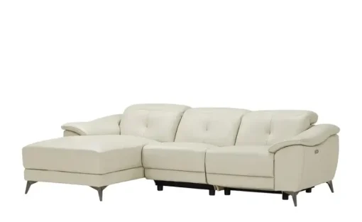 uno Ecksofa mit elektrischer Relaxfunktion Eva | links