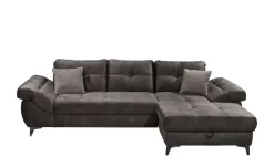 uno Ecksofa Nino | Dunkelbraun | Möbel Höffner