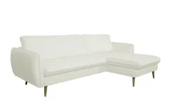 uno Ecksofa Salma | Weiß, rechts | Möbel Höffner