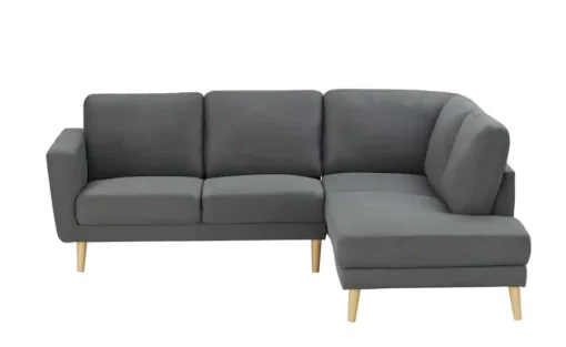 uno Ecksofa Scandi | Dunkelgrau, rechts | Möbel Höffner