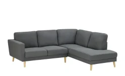 uno Ecksofa Scandi | Dunkelgrau, rechts | Möbel Höffner