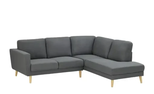 uno Ecksofa Scandi | Dunkelgrau, rechts | Möbel Höffner