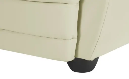 uno Einzelsofa Sitz- und Rückenbezug aus Echtleder Nebolo III | Creme, 3
