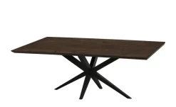 uno Esstisch Wellington | 138 cm, Mango (Nachbildung), Dunkelbraun