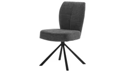 uno Esszimmerstuhl drehbar Kea | Anthrazit, Schwarz