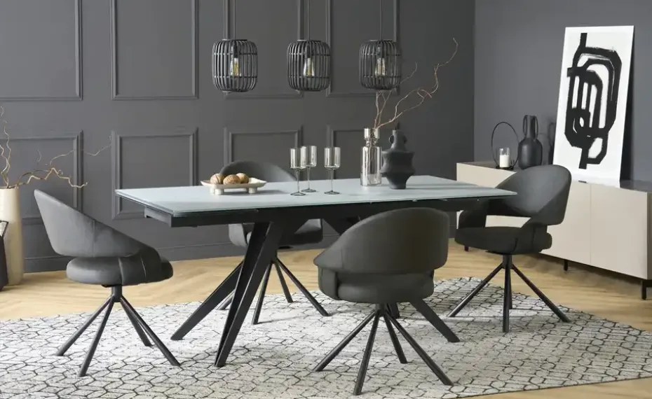 uno Esszimmerstuhl drehbar Lena 2 | Anthrazit | Höffner