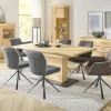 uno Esszimmerstuhl drehbar Gilbert | Braun, Drehfunktion