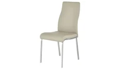 uno Esszimmerstuhl mit Metallgestell Dean | Beige