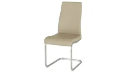 uno Freischwinger mit Kunstlederbezug Dean | Beige