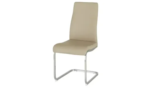 uno Freischwinger mit Kunstlederbezug Dean | Beige