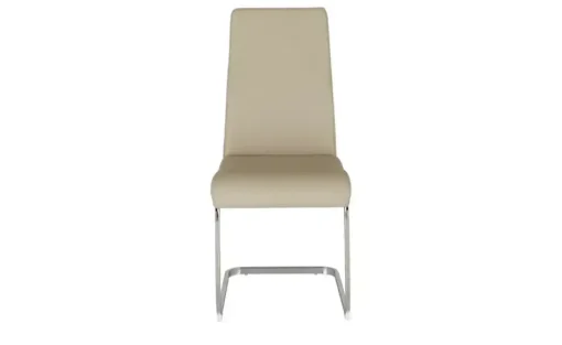 uno Freischwinger mit Kunstlederbezug Dean | Beige