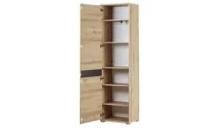 uno Garderobenschrank Lennox | Buche (Nachbildung), Anthrazit