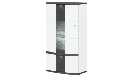 uno Highboard  Gabbro | links, ohne Rückwandbeleuchtung