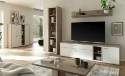 uno Highboard Santerno | Kabeldurchlass/Kabelkanal, Schubkastendämpfer, Türdämpfer