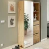 uno Kompaktgarderobe Grid | Möbel Höffner
