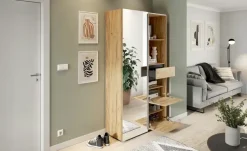 uno Kompaktgarderobe Grid | Möbel Höffner
