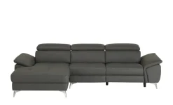 uno Leder-Ecksofa Danae klein | Grundfunktion, links