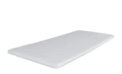 uno Massivholz-Boxspringbett mit LED-Beleuchtung Marlow | Hellgrau, 160 cm