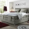 uno Motor-Boxspringbett  Manolo | Hellgrau | Höffner