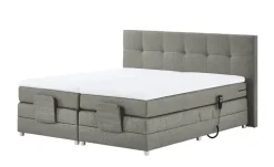 uno Motor-Boxspringbett  Manolo | Hellgrau | Höffner