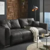 uno Schlafsofa aus Mikrofaser Diego | Anthrazit