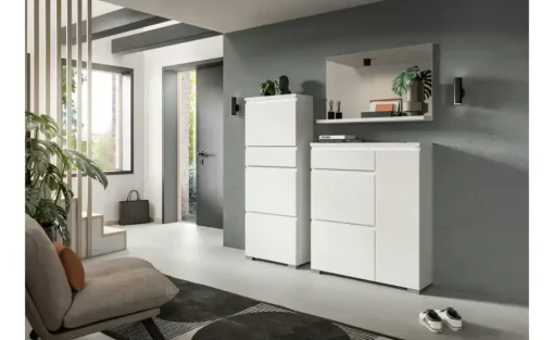 uno Schuhschrank | Deckplatte Weiß | Möbel Höffner