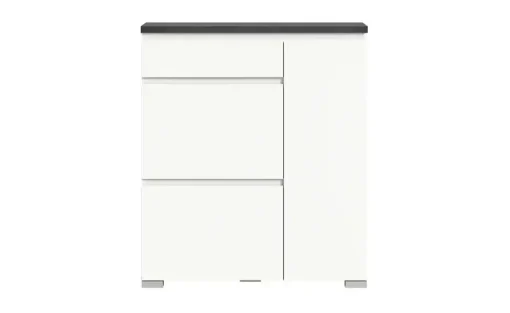 uno Schuhschrank | Deckplatte Grau | Möbel Höffner