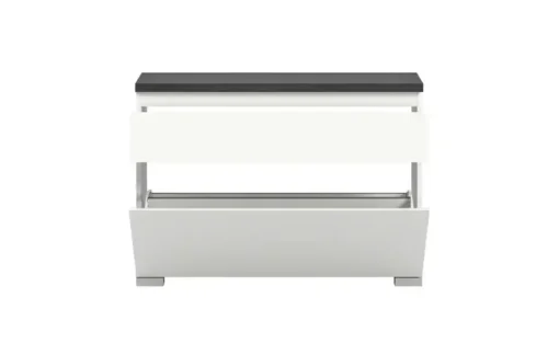 uno Schuhschrank | Deckplatte Grau | Möbel Höffner