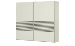 uno Schwebetürenschrank Casablanca | ohne Passepartourtrahmen, Kollisionsdämpfer und 2er Set Selbsteinzug mit Dämpfung