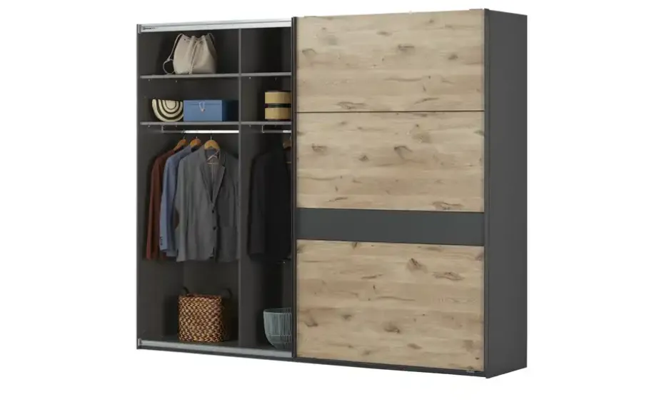 uno Schwebetürenschrank in Viking Oak hell Bilbao