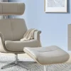 uno Sessel-Hocker-Set Arne | Grau | Möbel Höffner