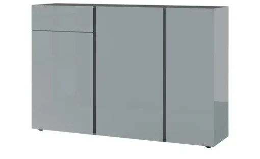 uno Sideboard Gaio | Silbergrau, Graphit | Höffner