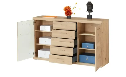 uno Sideboard Gigant | Eiche Artisan (Nachbildung)
