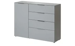 uno Sideboard Levi | Graphit, Silbergrau | Höffner