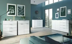 uno Sideboard Levi | Weiß | Möbel Höffner