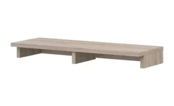 uno TV-Aufsatz Titan | Eiche sägerau (Nachbildung), 141 cm