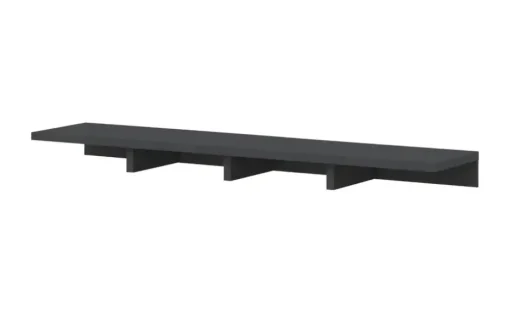 uno TV-Aufsatz Titan | Graphit, 210 cm | Möbel Höffner